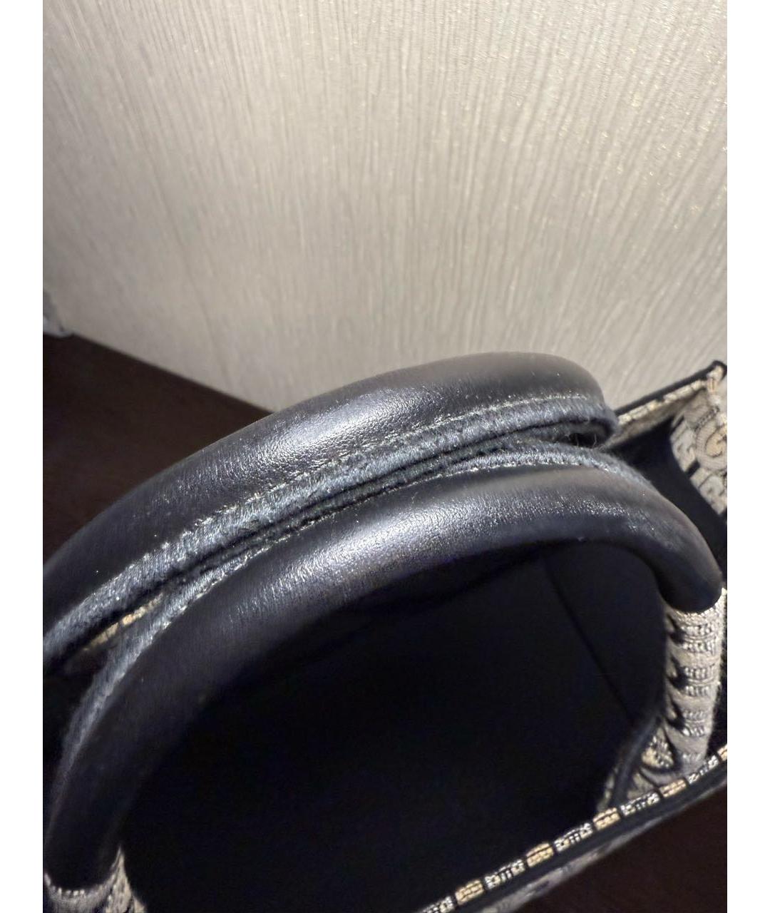 FURLA Бежевая жаккардовая сумка тоут, фото 5