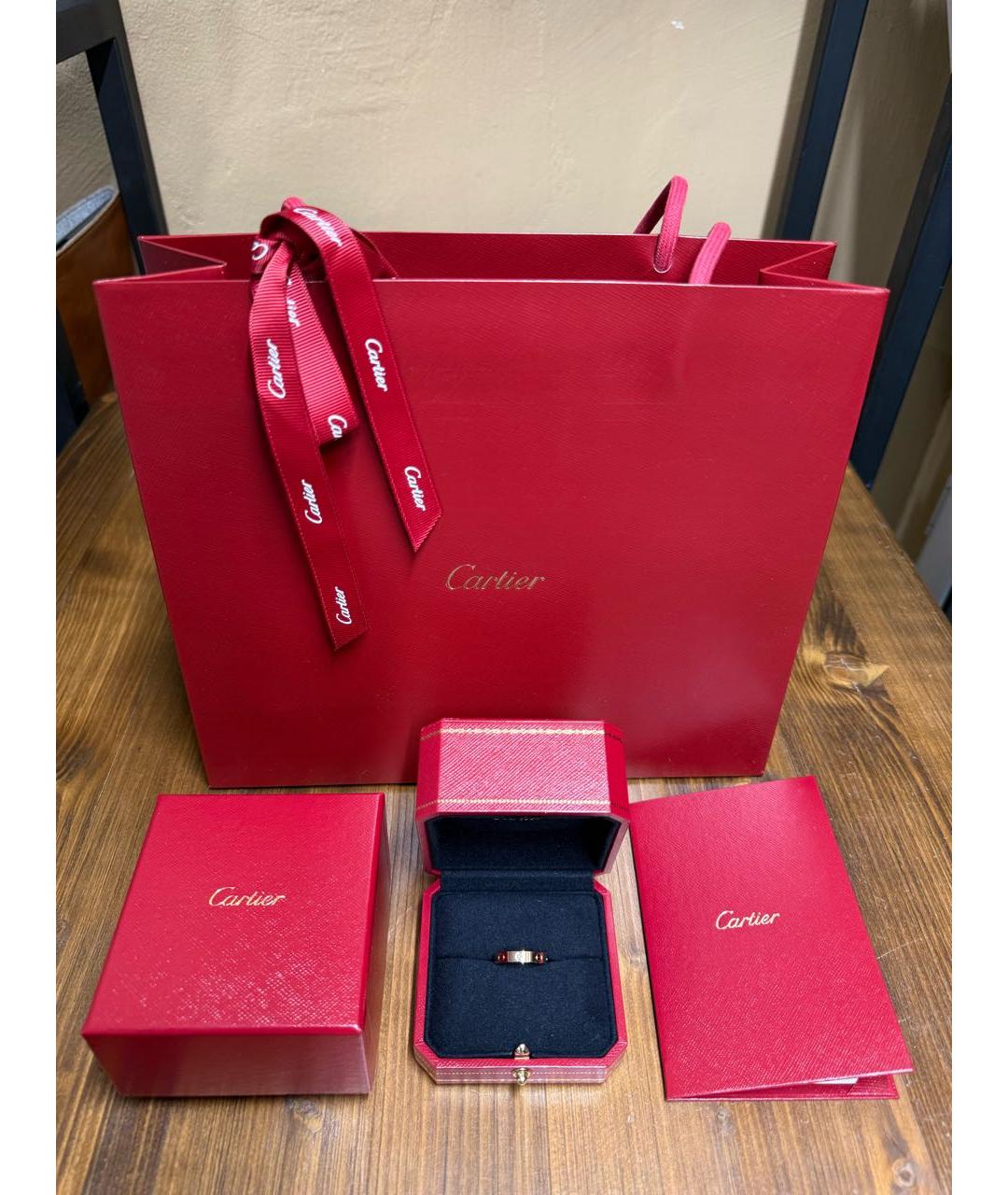 CARTIER Золотое кольцо из розового золота, фото 5