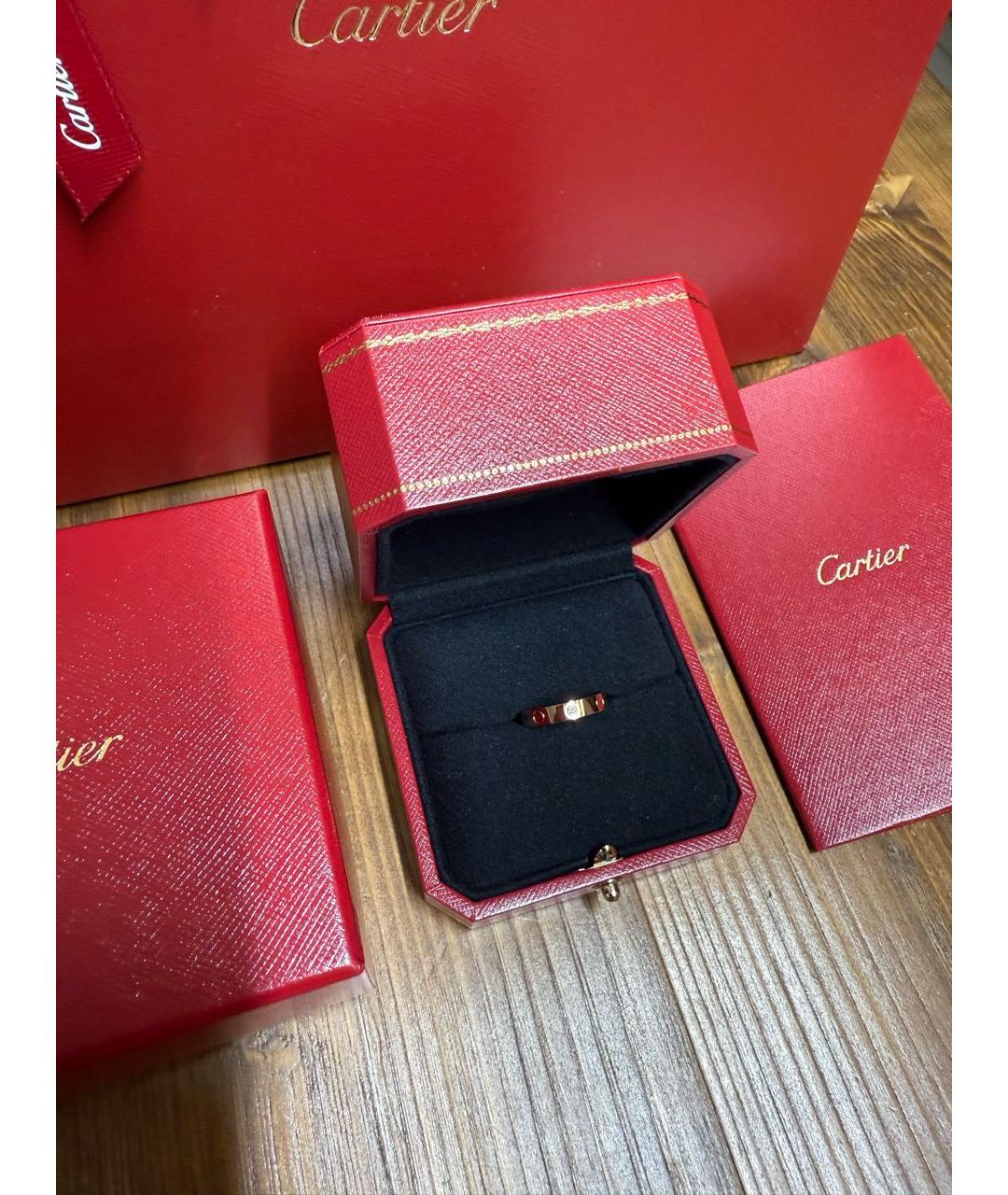 CARTIER Золотое кольцо из розового золота, фото 7