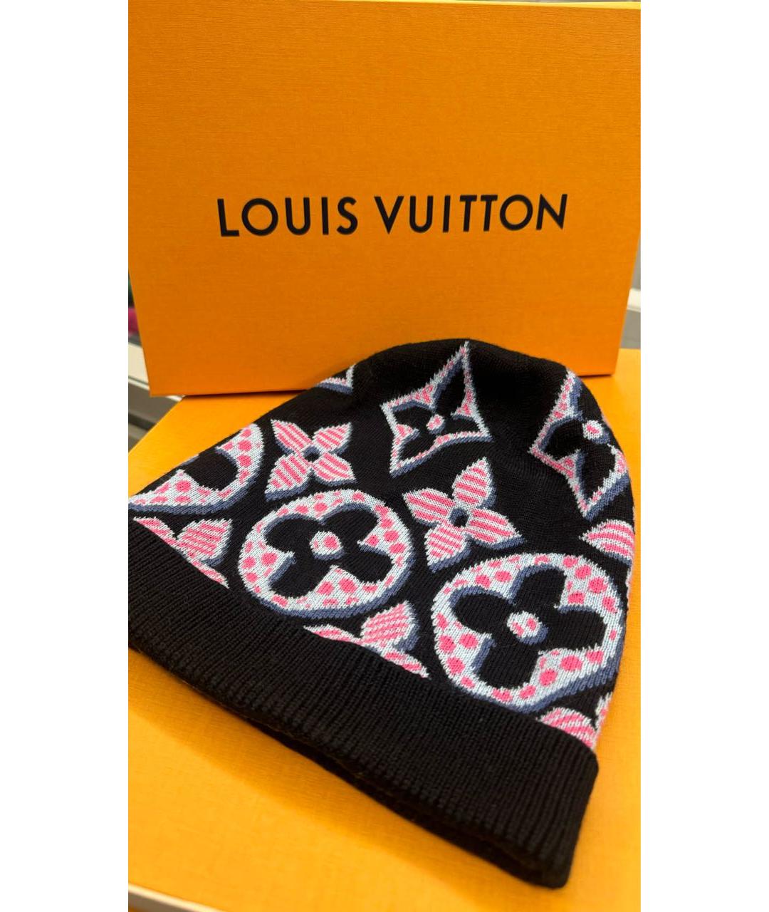 LOUIS VUITTON Мульти шерстяная шапка, фото 5