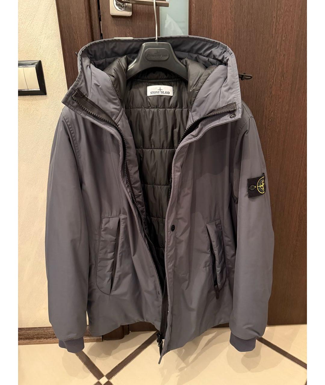 STONE ISLAND Серая куртка, фото 3