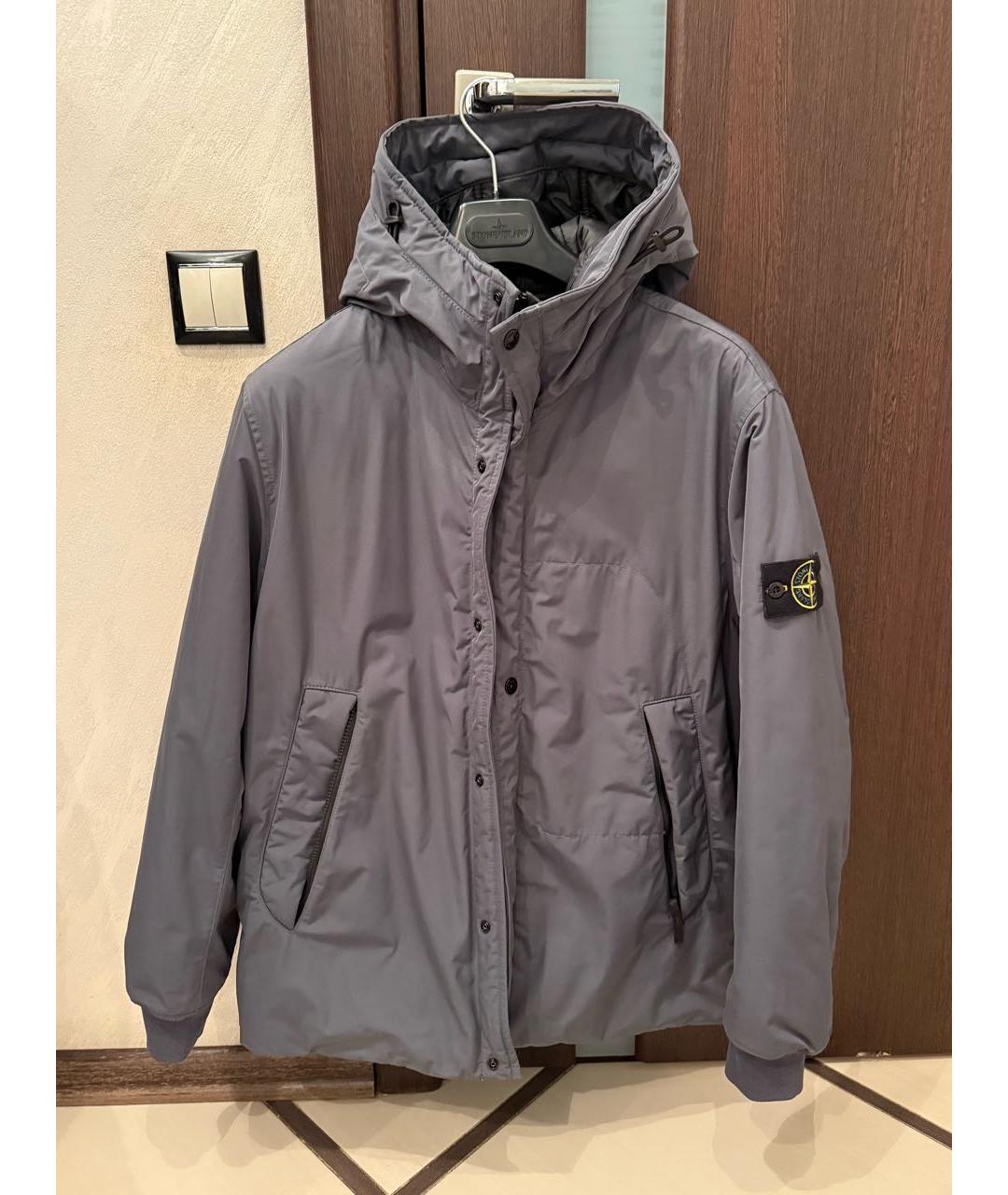 STONE ISLAND Серая куртка, фото 5