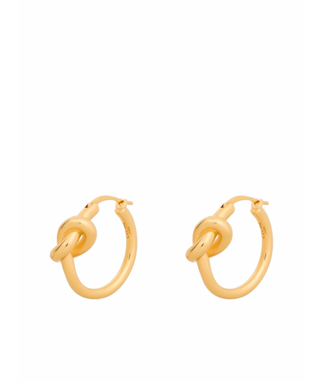CELINE Золотые серьги, фото 1