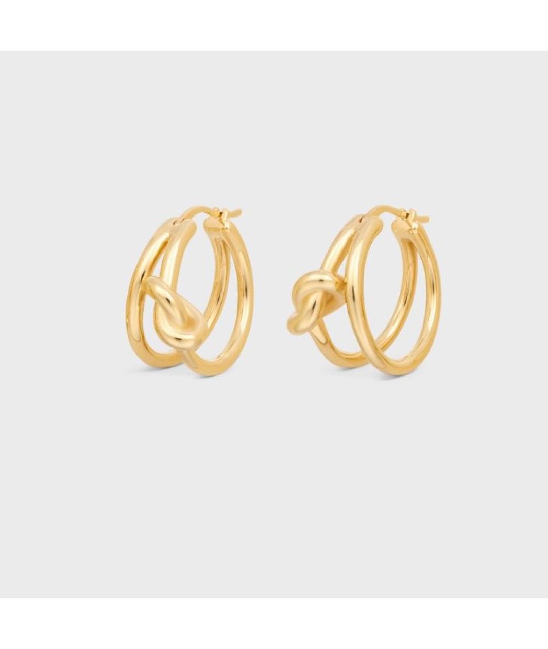 CELINE Золотые серьги, фото 5