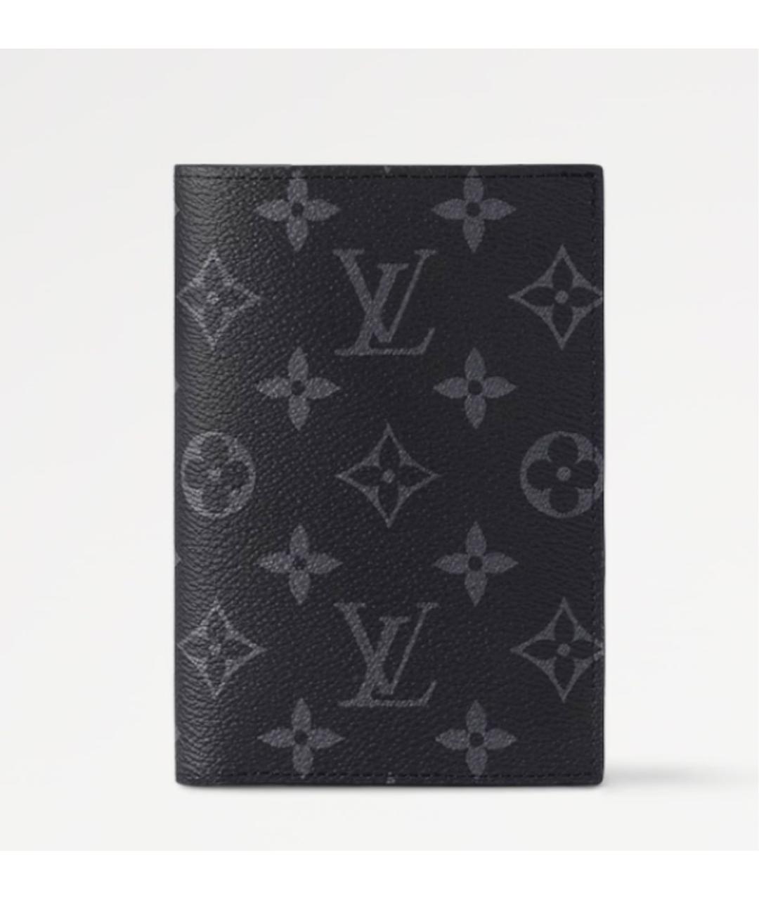 LOUIS VUITTON Черный кошелек, фото 7