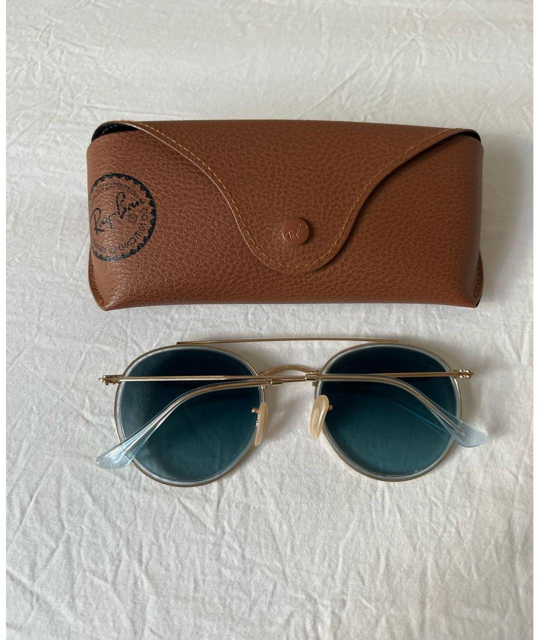 RAY BAN Голубые солнцезащитные очки, фото 2