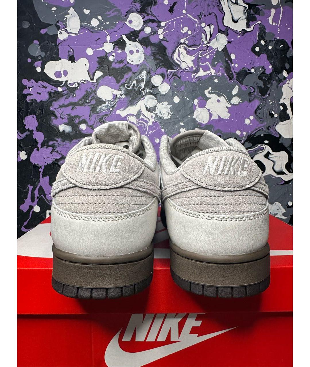 NIKE Серые низкие кроссовки / кеды, фото 4