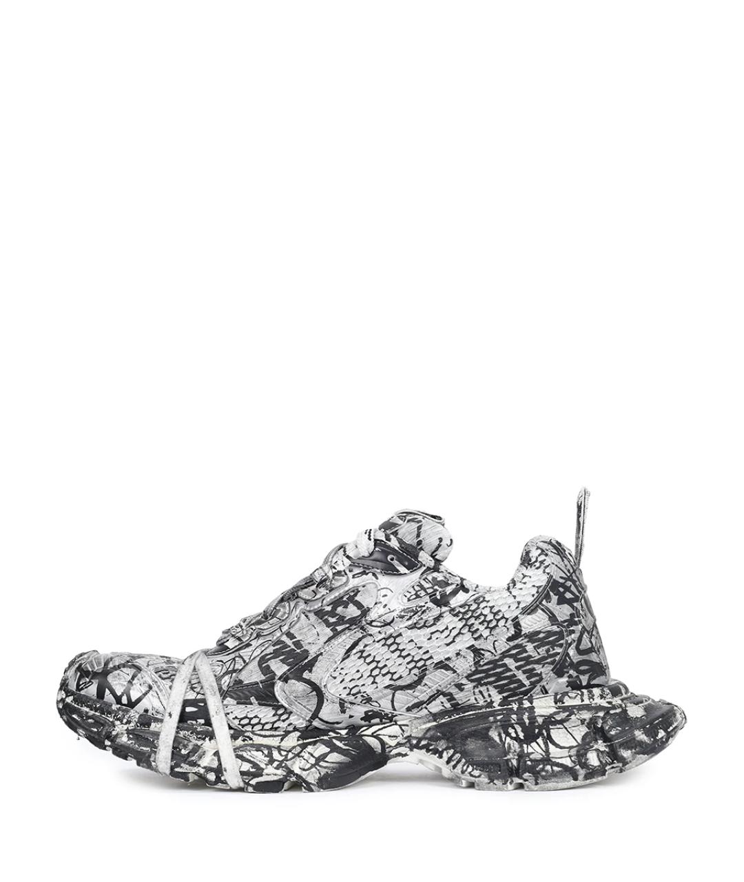 BALENCIAGA Мульти синтетические низкие кроссовки / кеды, фото 3