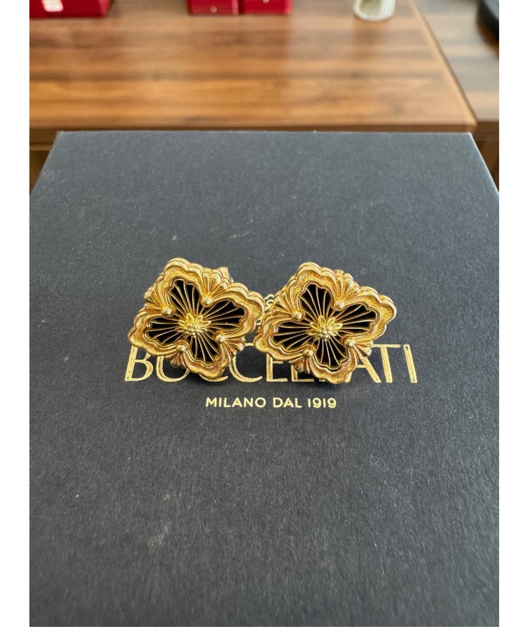 Buccellati Золотые серьги из желтого золота, фото 3