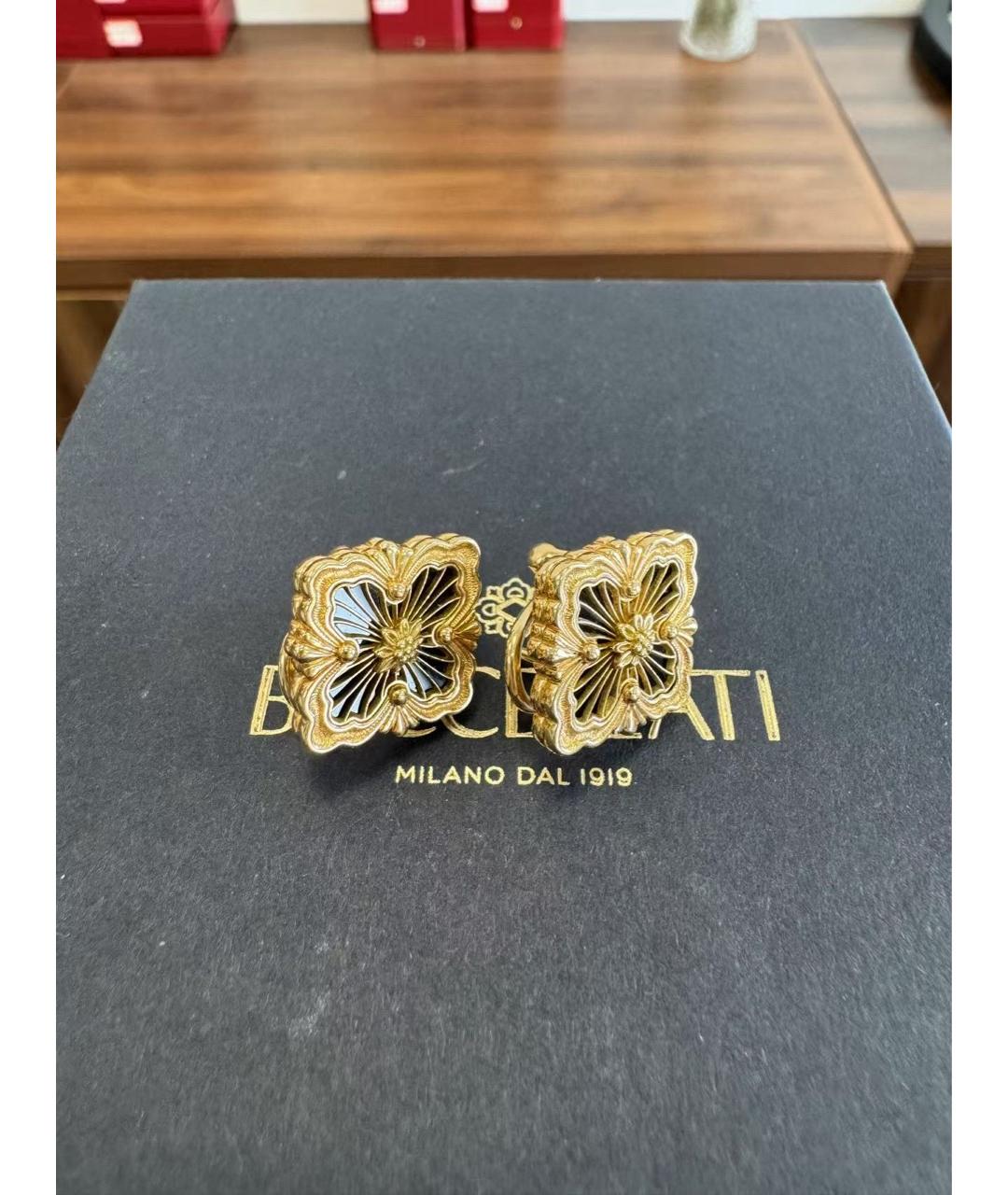 Buccellati Золотые серьги из желтого золота, фото 5