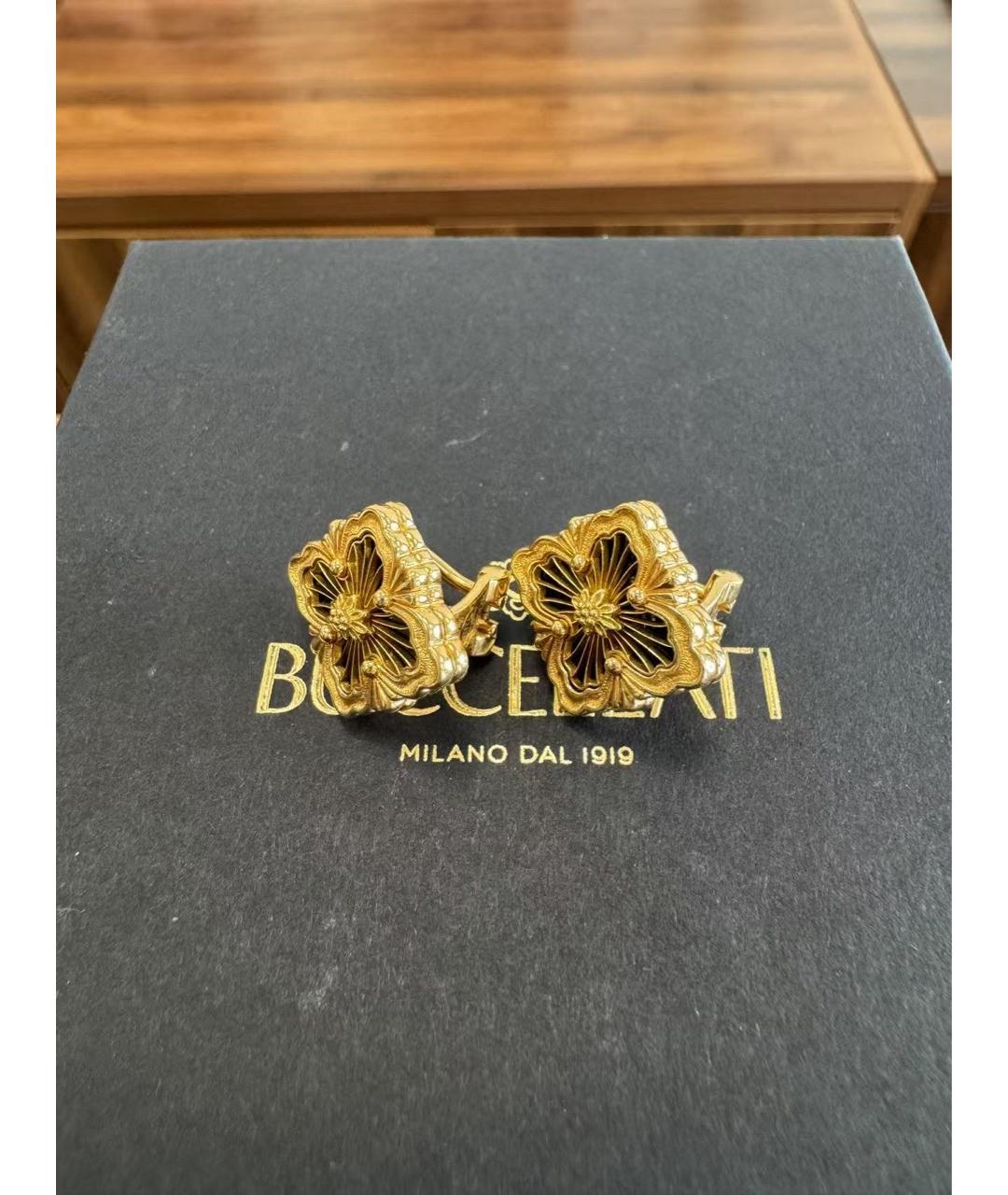 Buccellati Золотые серьги из желтого золота, фото 4