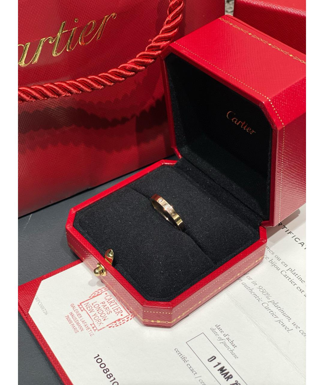 CARTIER Розовое кольцо из розового золота, фото 2