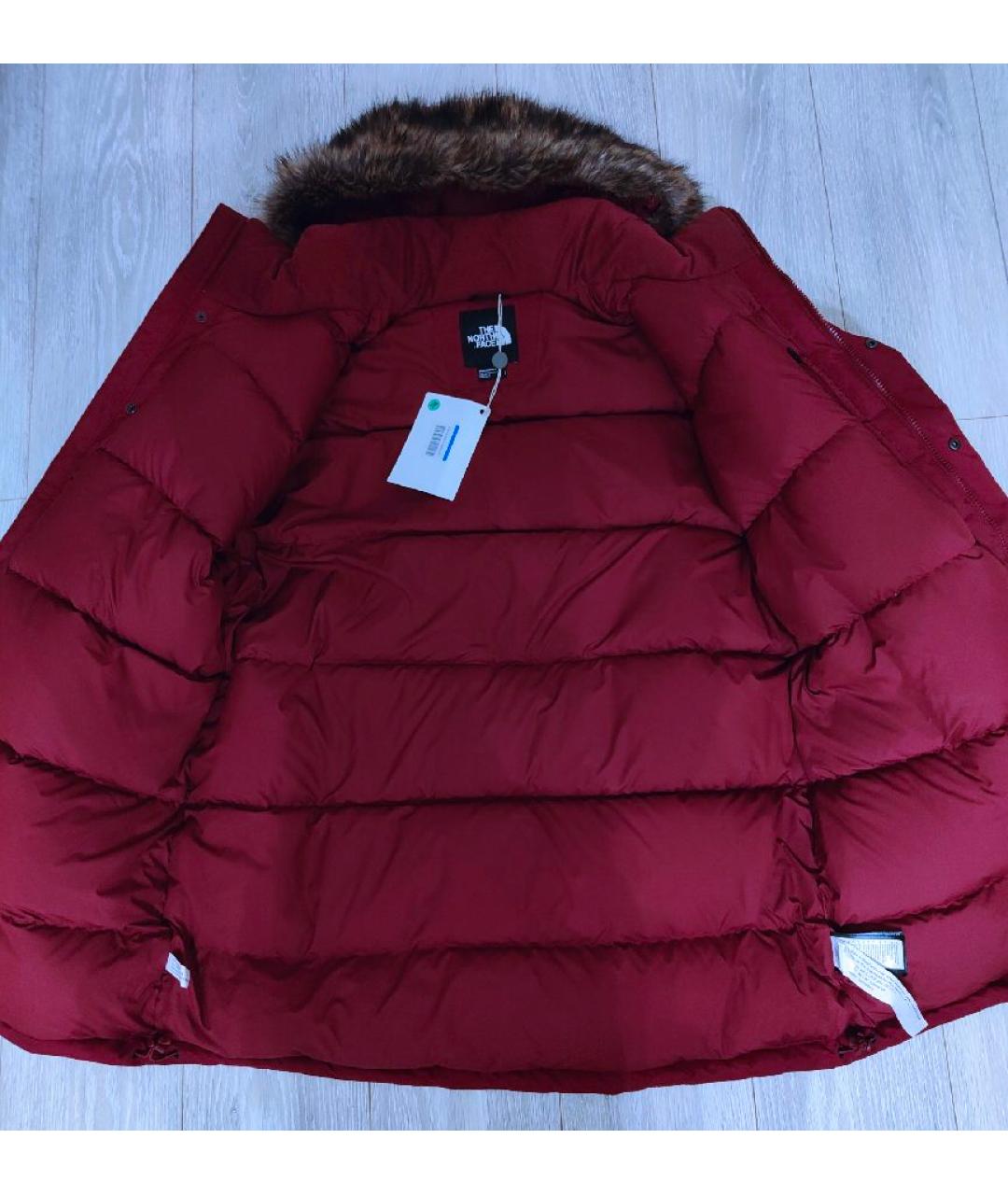 THE NORTH FACE Бордовая парка, фото 3