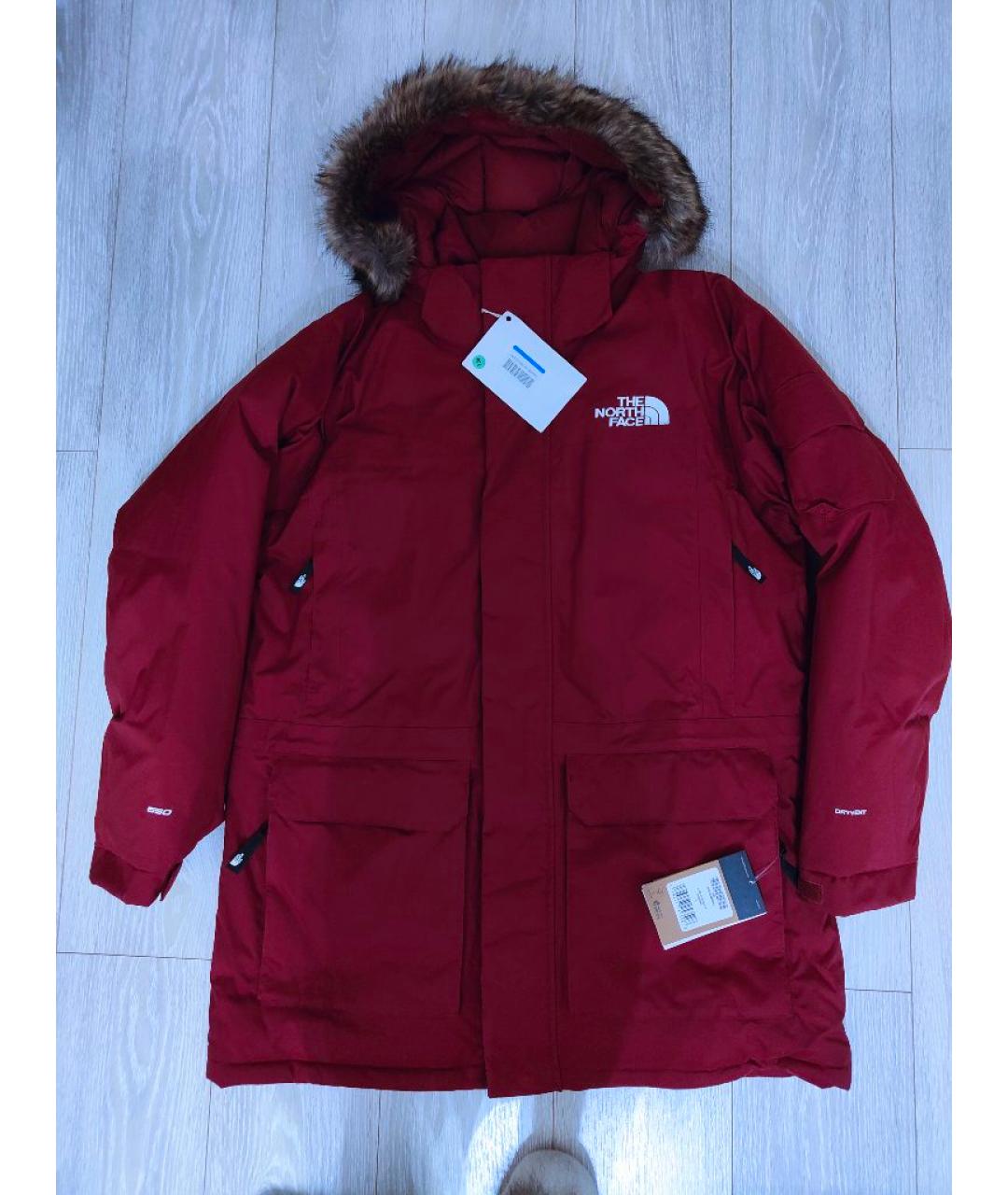 THE NORTH FACE Бордовая парка, фото 7