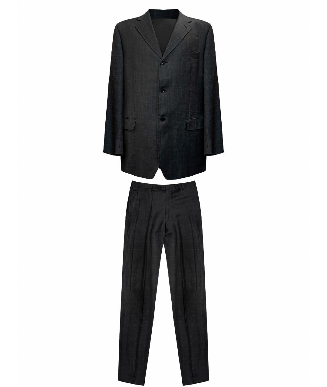 ALEXANDER MCQUEEN Черный классический костюм, фото 1