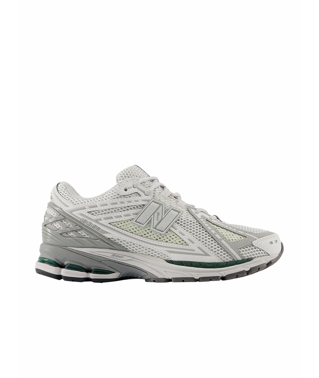 NEW BALANCE Зеленые текстильные кроссовки, фото 1