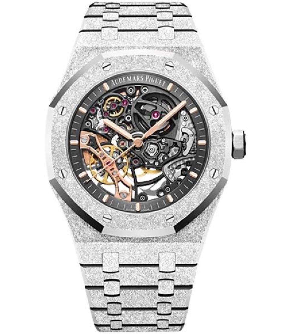 Audemars Piguet Серебряные часы из белого золота, фото 3