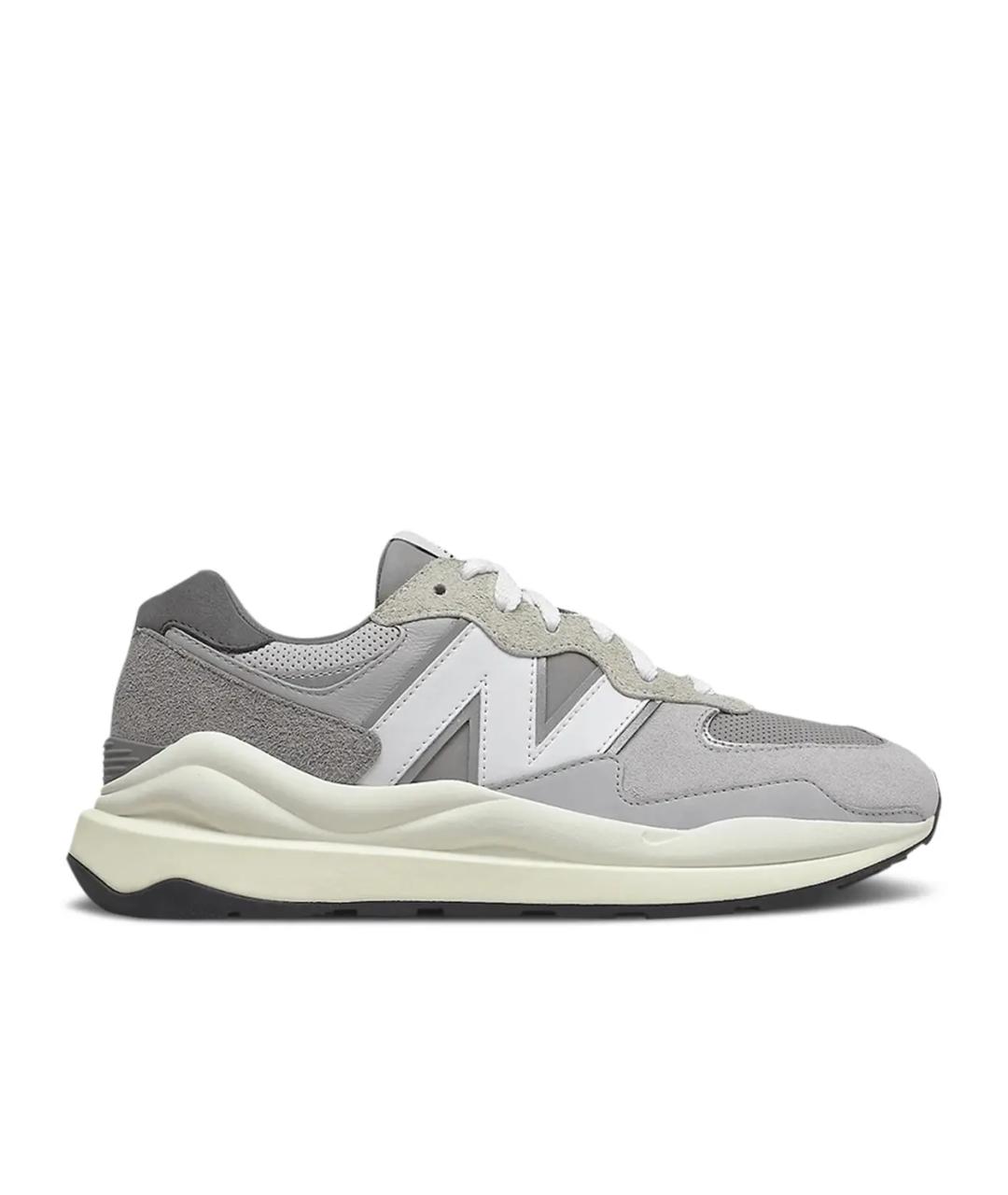 NEW BALANCE Серые текстильные кроссовки, фото 1