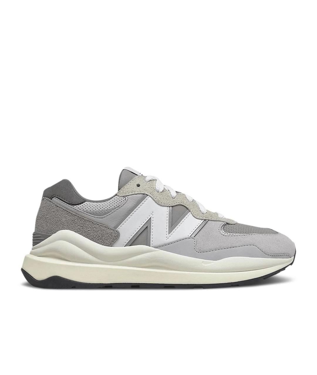 NEW BALANCE Серые текстильные кроссовки, фото 5