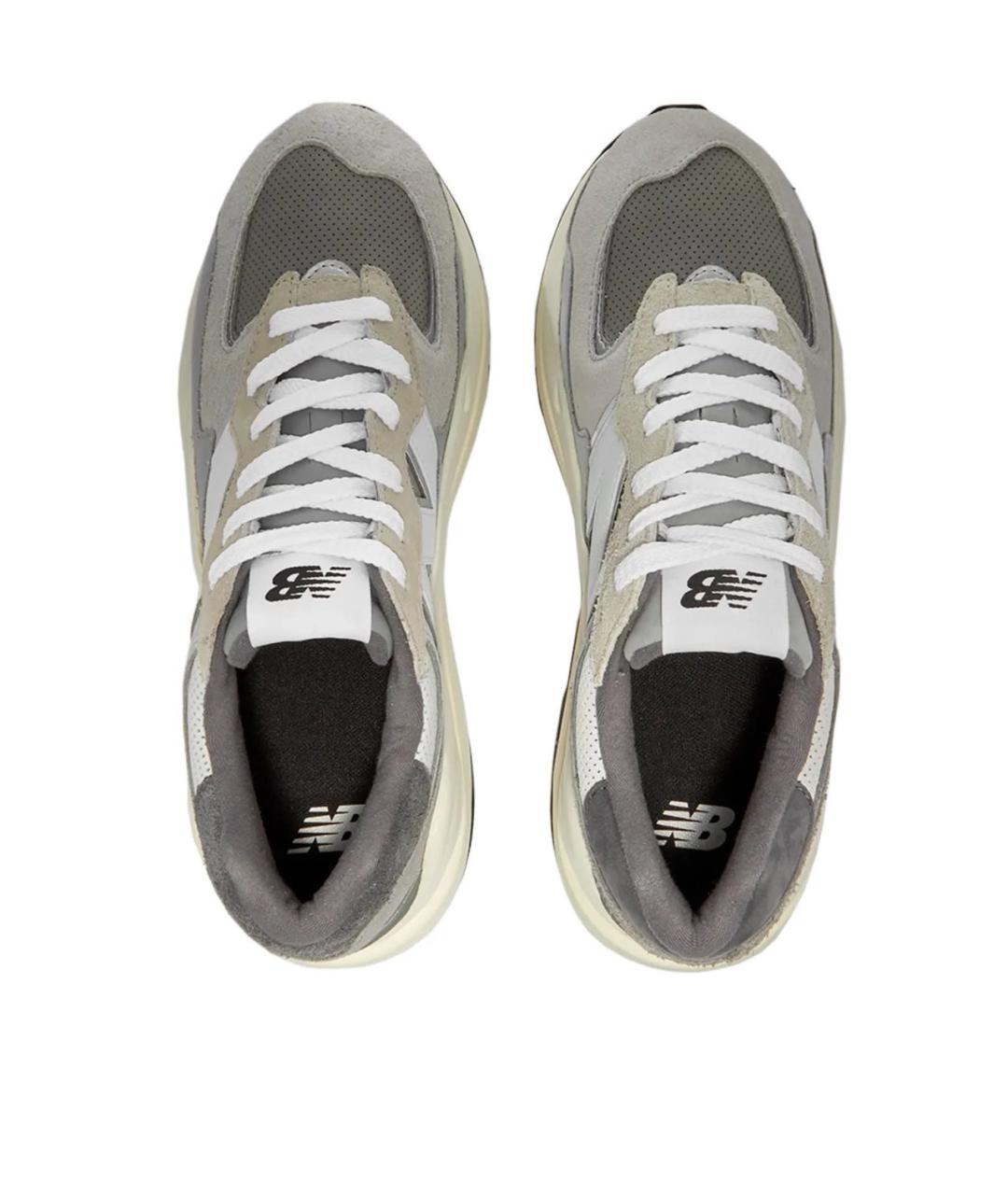 NEW BALANCE Серые текстильные кроссовки, фото 3