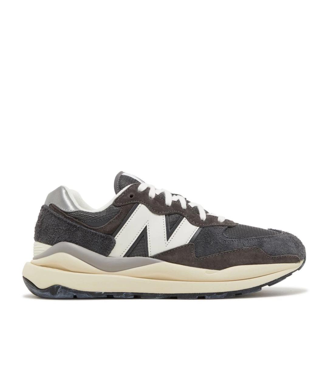 NEW BALANCE Серые замшевые кроссовки, фото 5