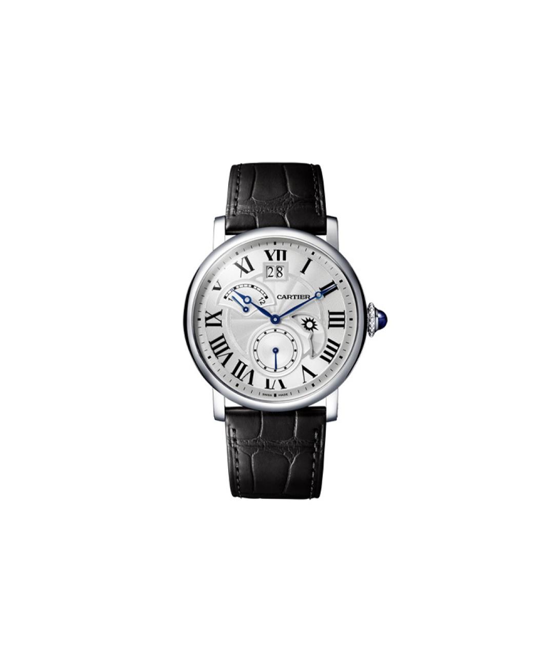 CARTIER Черные часы, фото 1