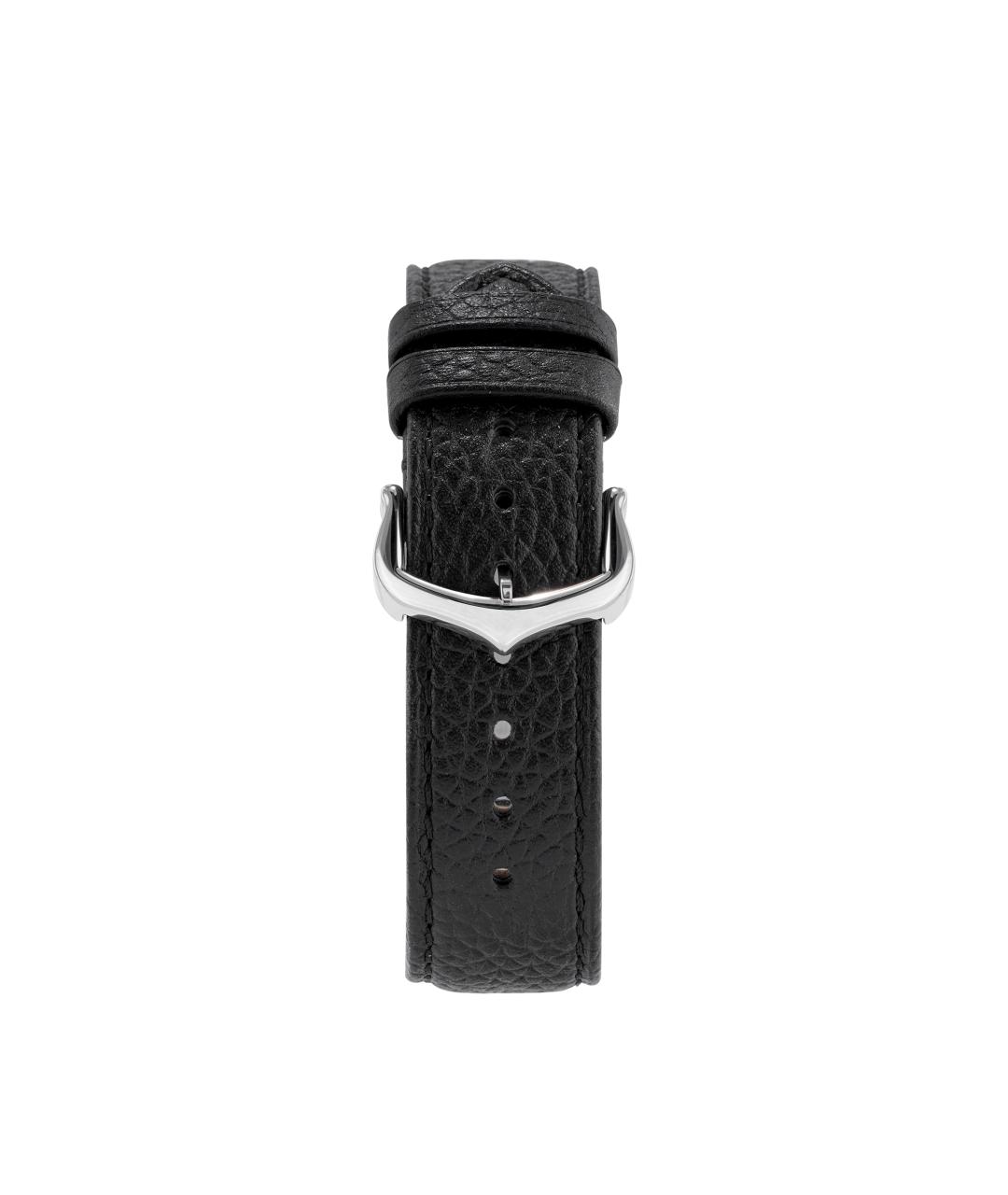 CARTIER Черные кожаные часы, фото 5