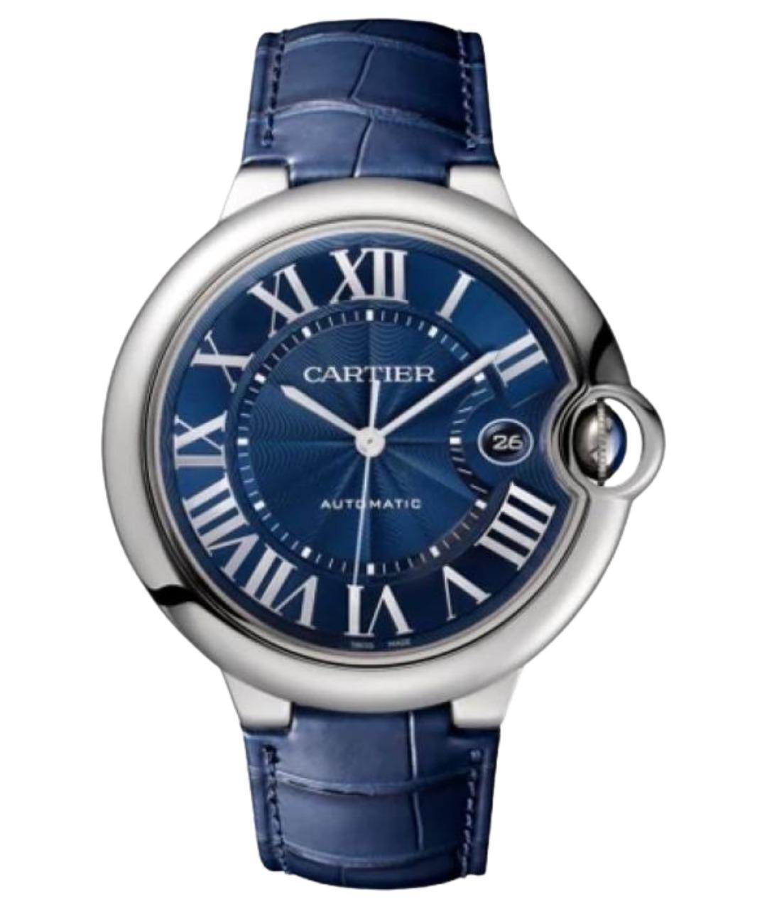 CARTIER Синие часы, фото 1