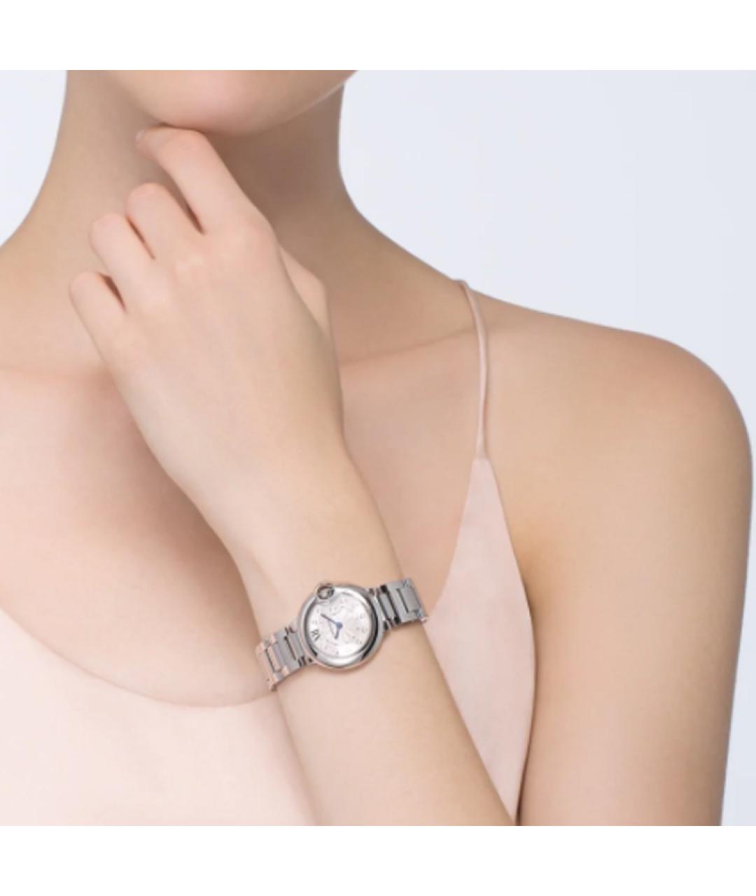 CARTIER Серебряные металлические часы, фото 4