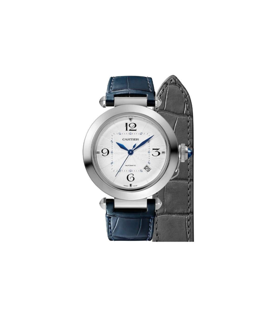 CARTIER Синие часы, фото 1