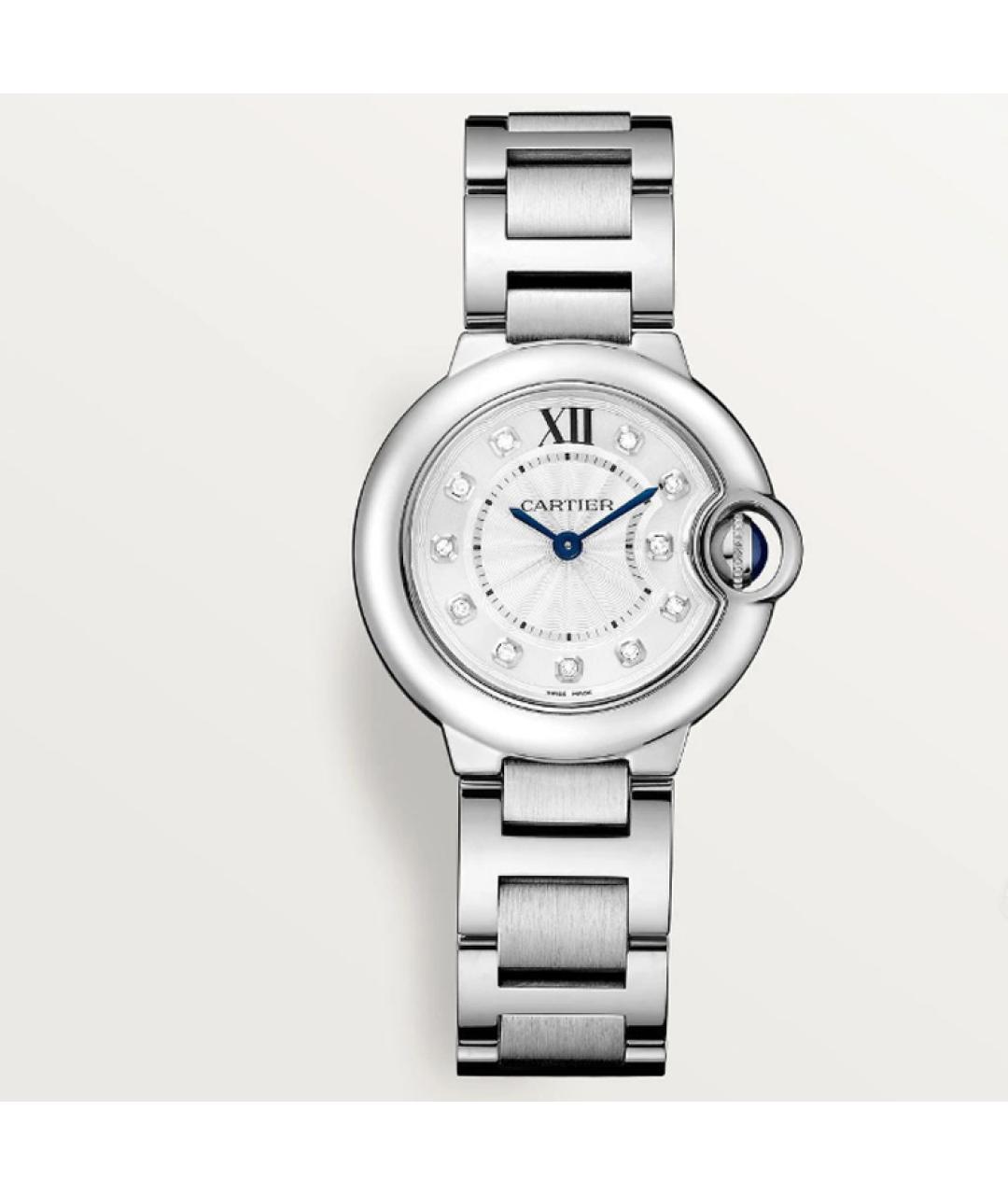 CARTIER Серебряные металлические часы, фото 2