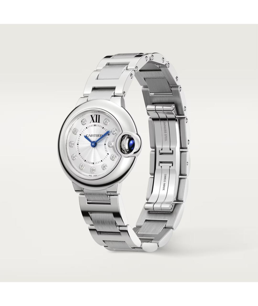 CARTIER Серебряные металлические часы, фото 3