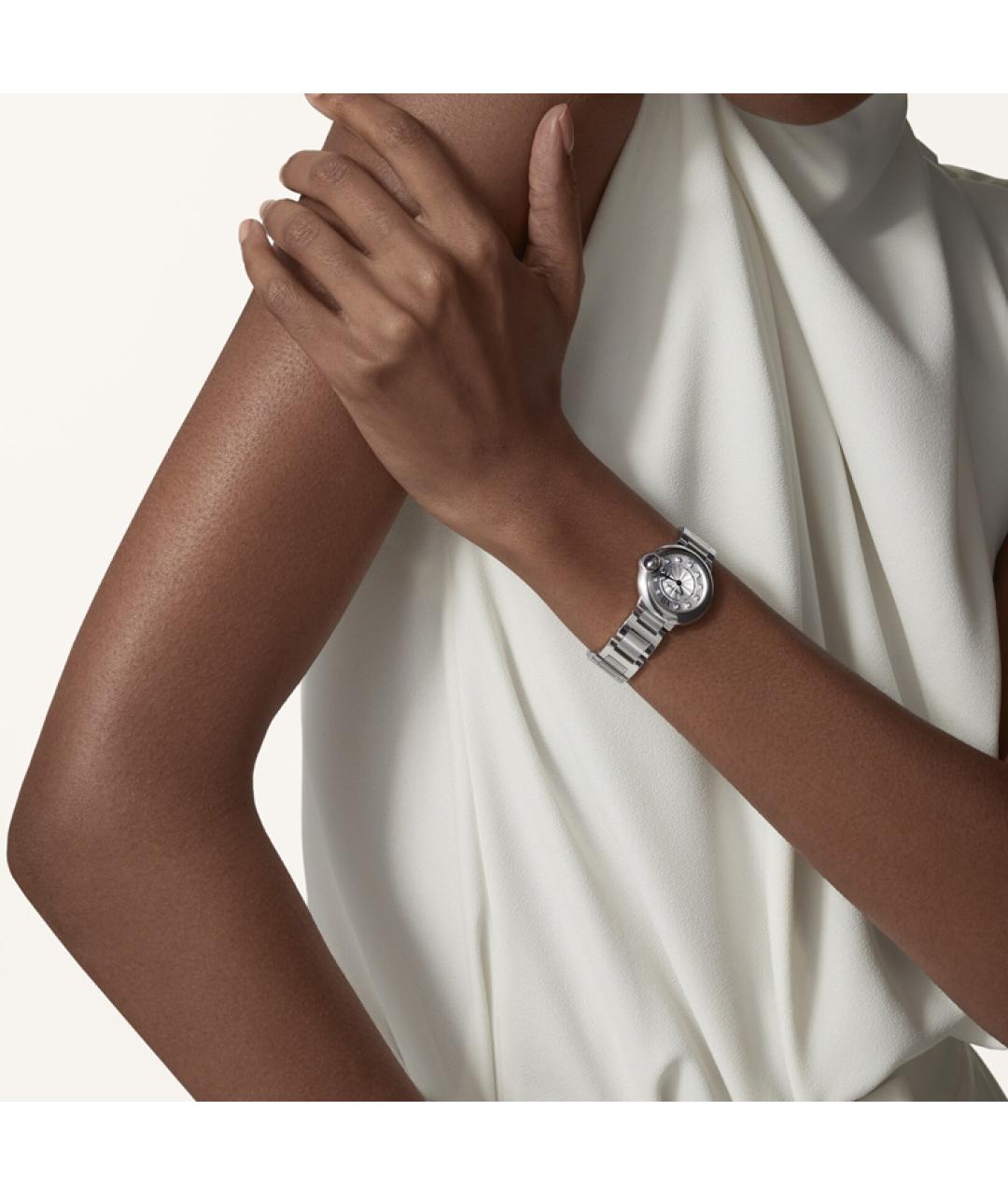 CARTIER Серебряные металлические часы, фото 5