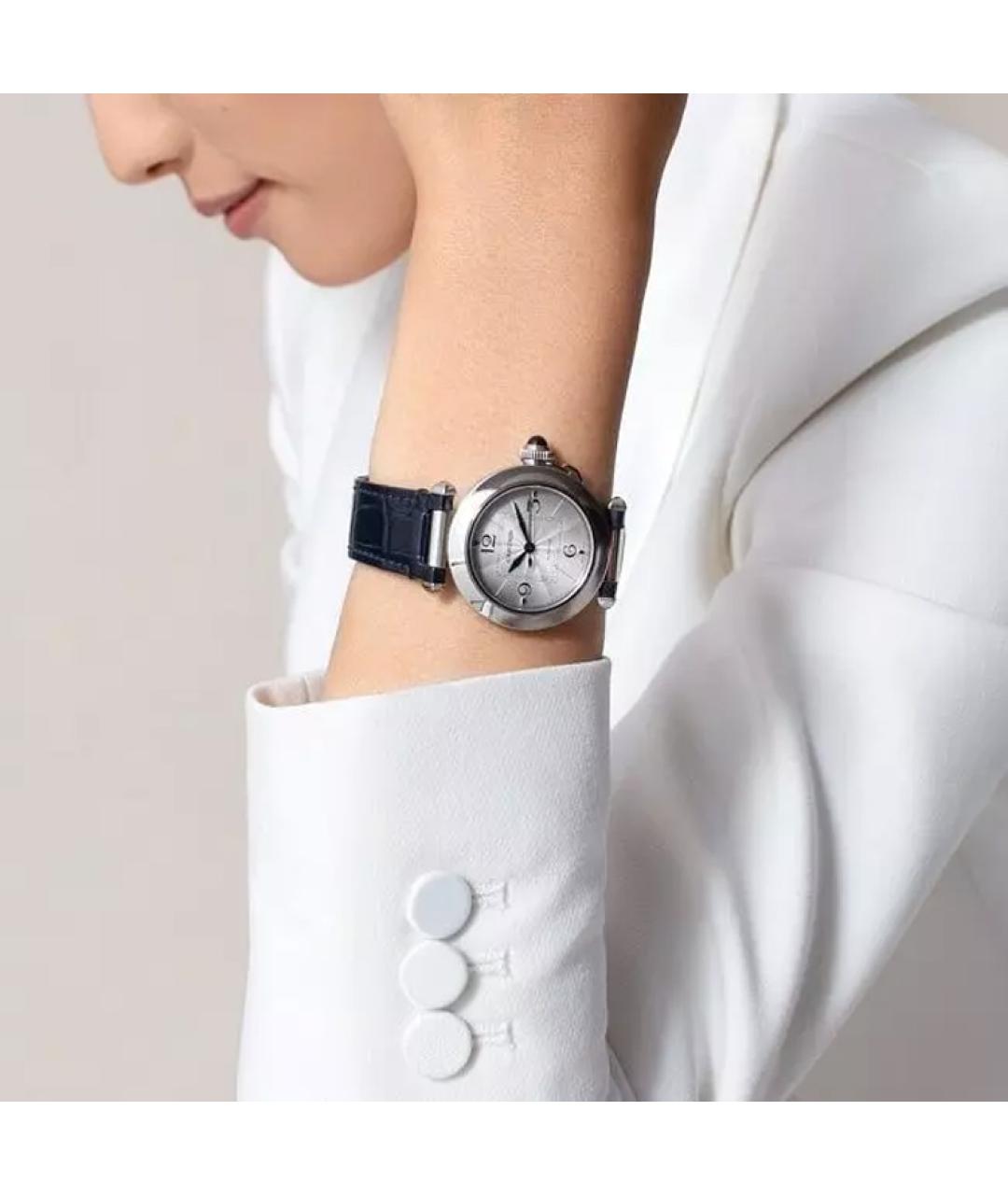 CARTIER Темно-синие часы, фото 3