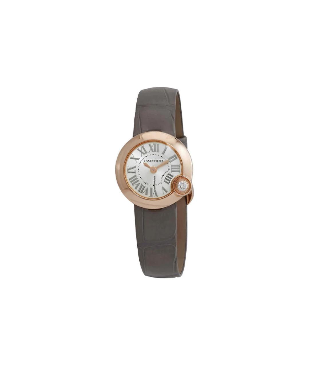 CARTIER Серые часы из розового золота, фото 2