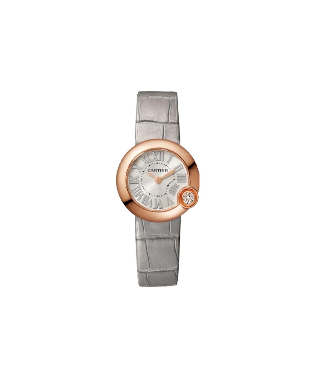 CARTIER Серые часы из розового золота, фото 1