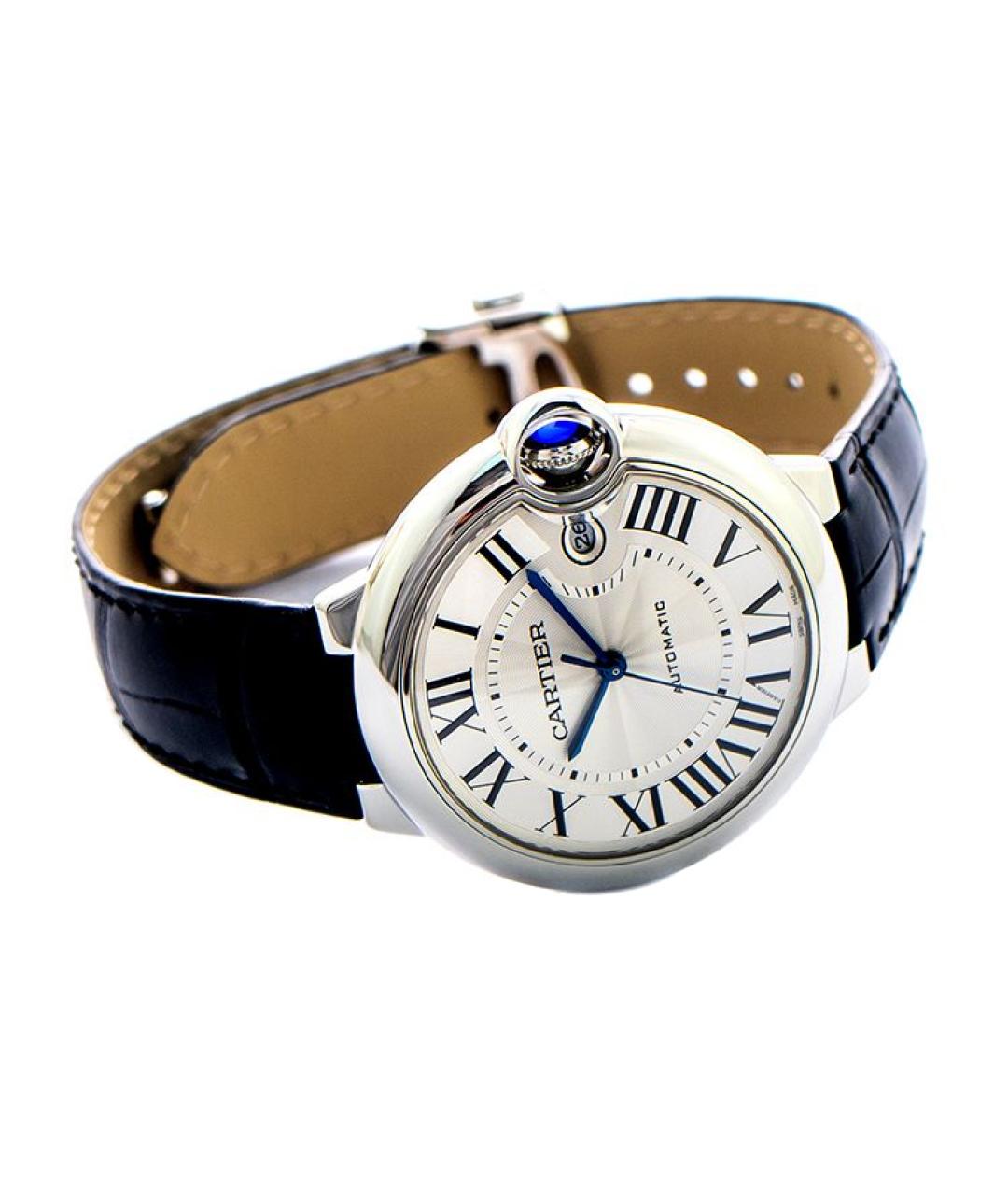 CARTIER Черные часы, фото 3