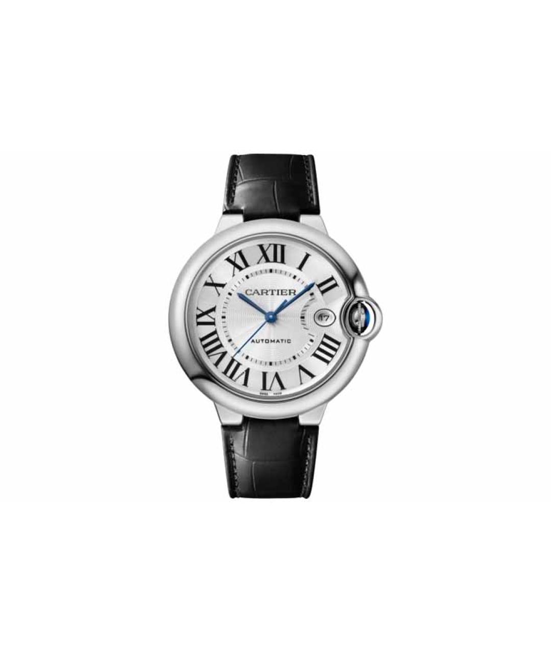 CARTIER Черные часы, фото 1