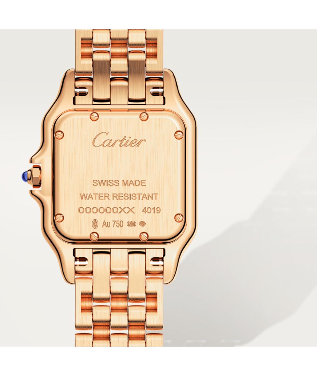 CARTIER Золотые часы из розового золота, фото 4