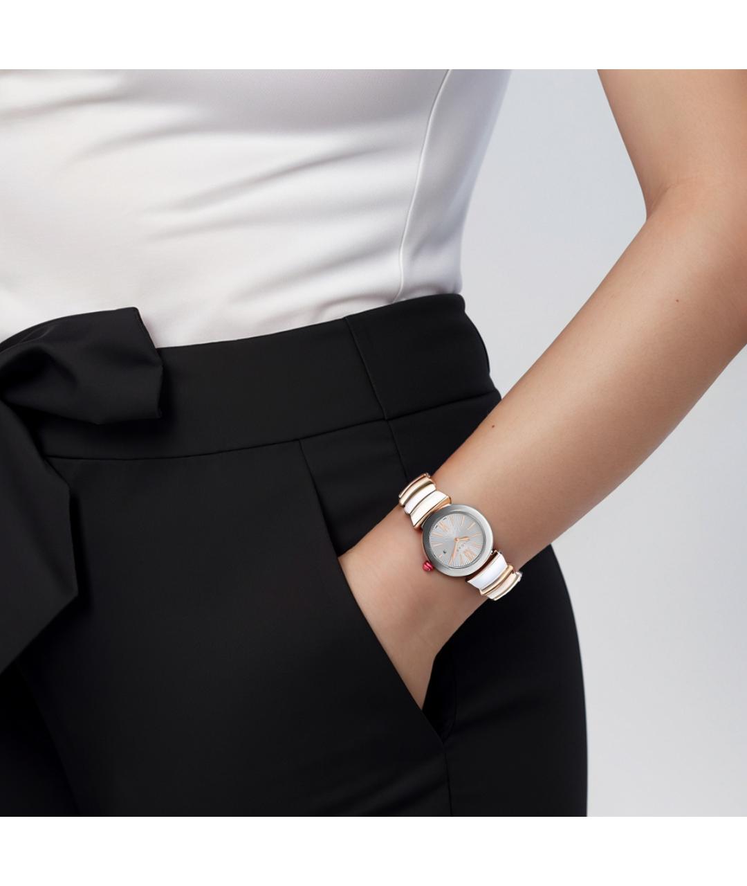 BVLGARI Часы из розового золота, фото 3