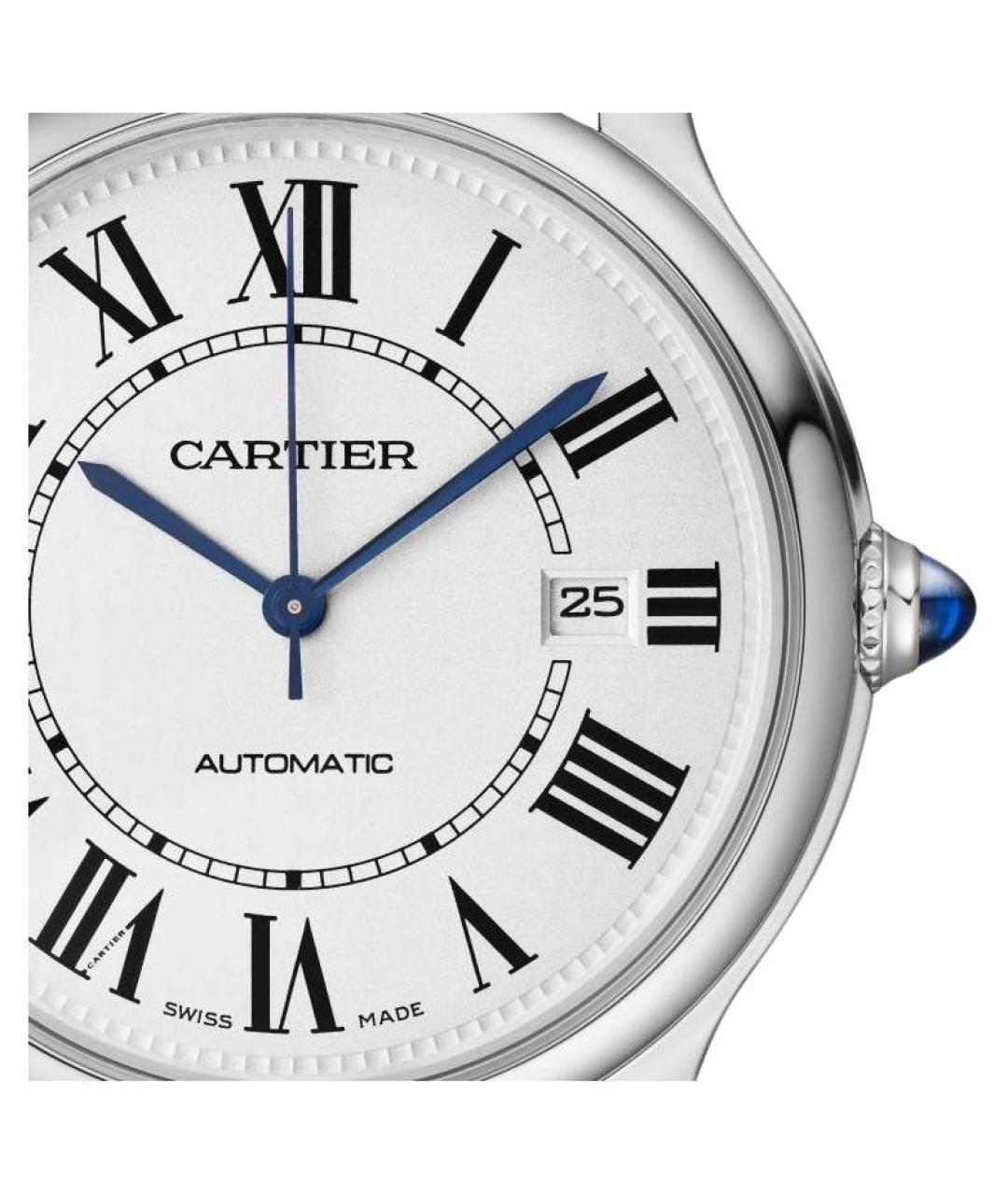 CARTIER Черные часы, фото 2