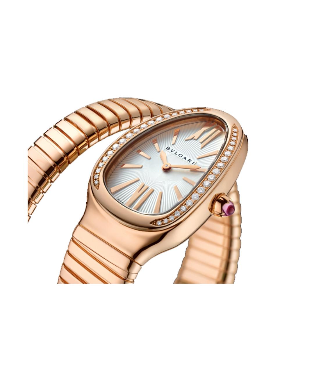 BVLGARI Золотые часы из розового золота, фото 2