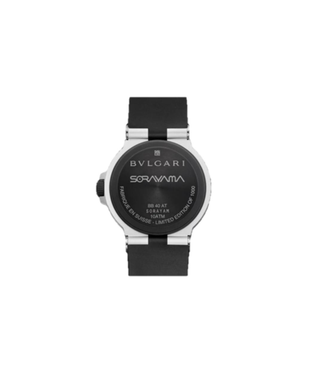 BVLGARI Черные часы, фото 3