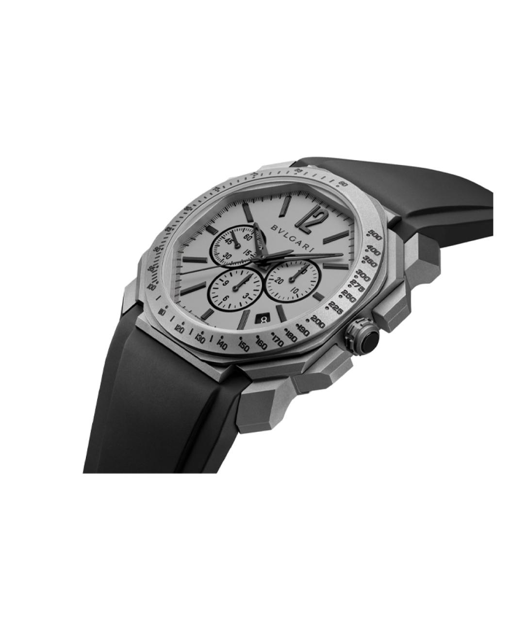 BVLGARI Черные часы, фото 3