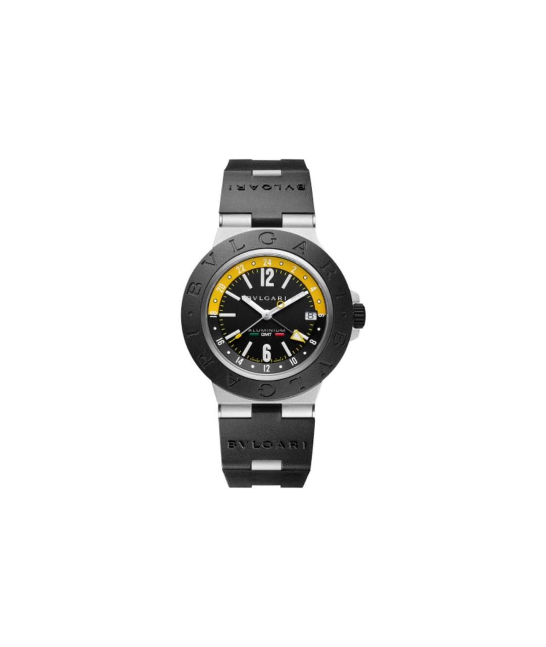BVLGARI Черные часы, фото 1