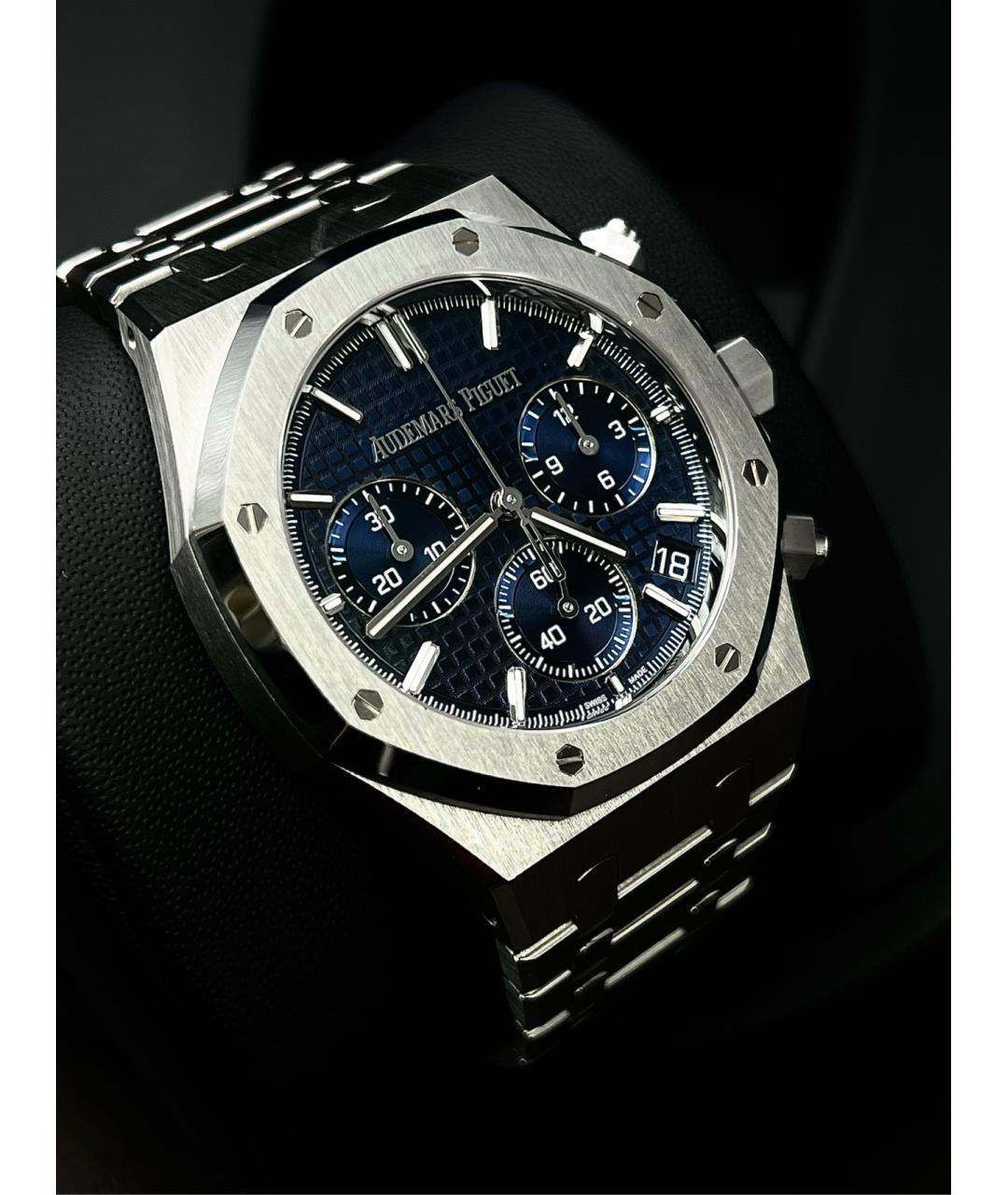 Audemars Piguet Темно-синие металлические часы, фото 2