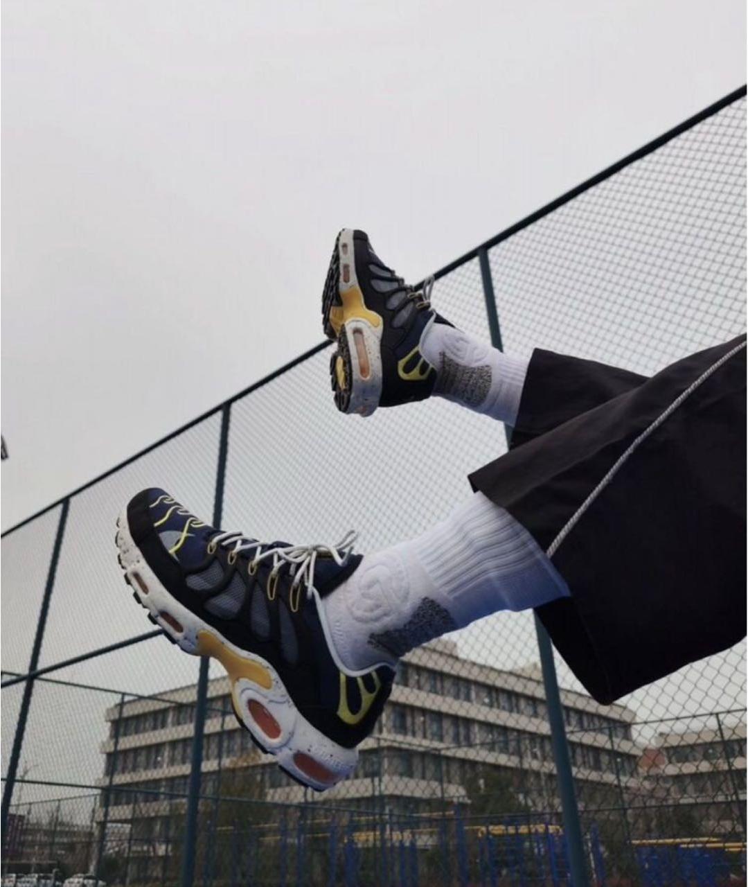 NIKE Темно-синие низкие кроссовки / кеды, фото 6