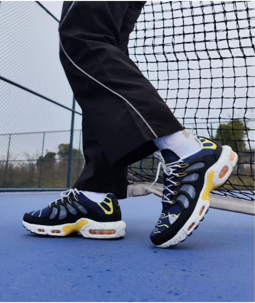NIKE Темно-синие низкие кроссовки / кеды, фото 5