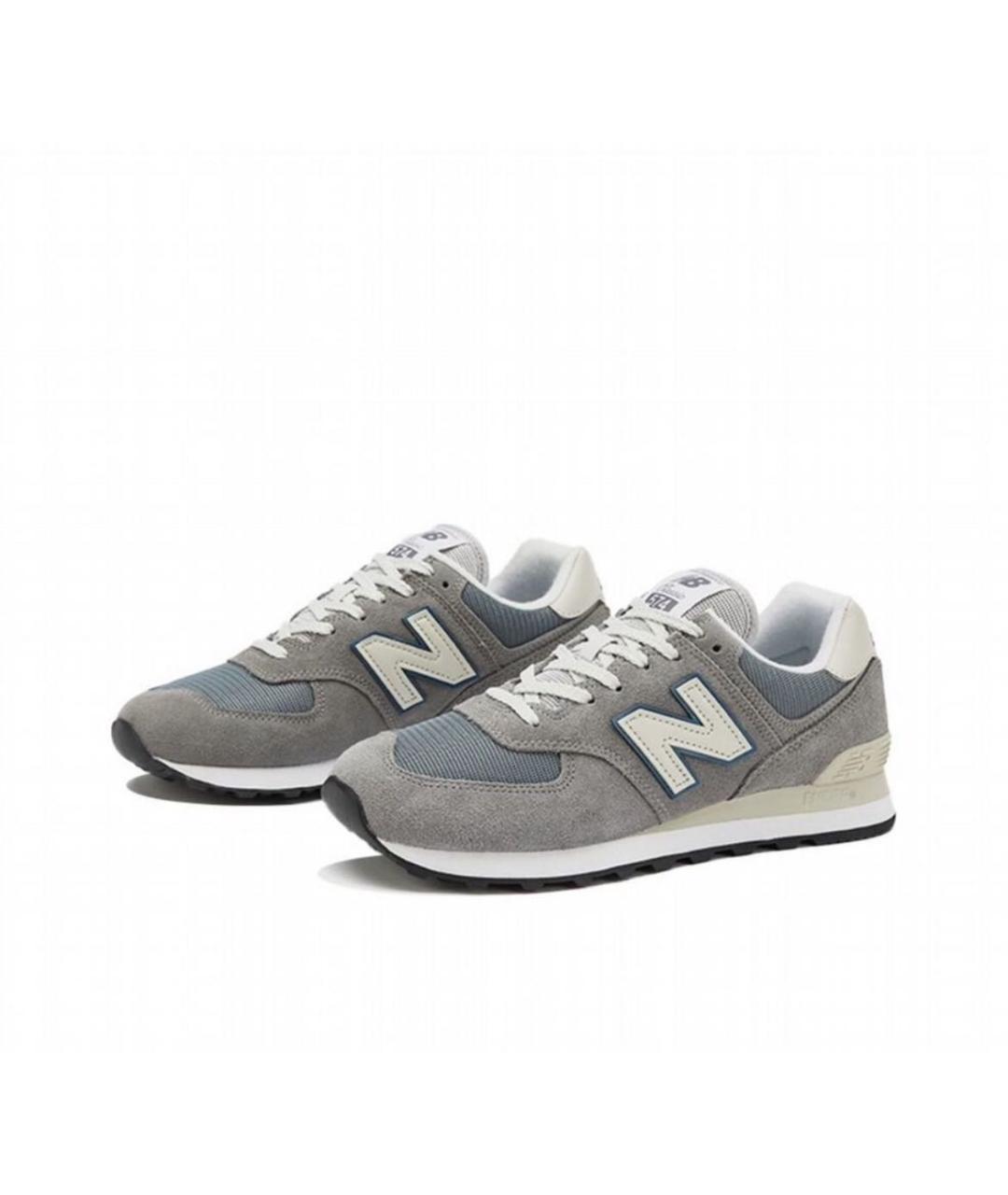 NEW BALANCE Серые кроссовки, фото 2