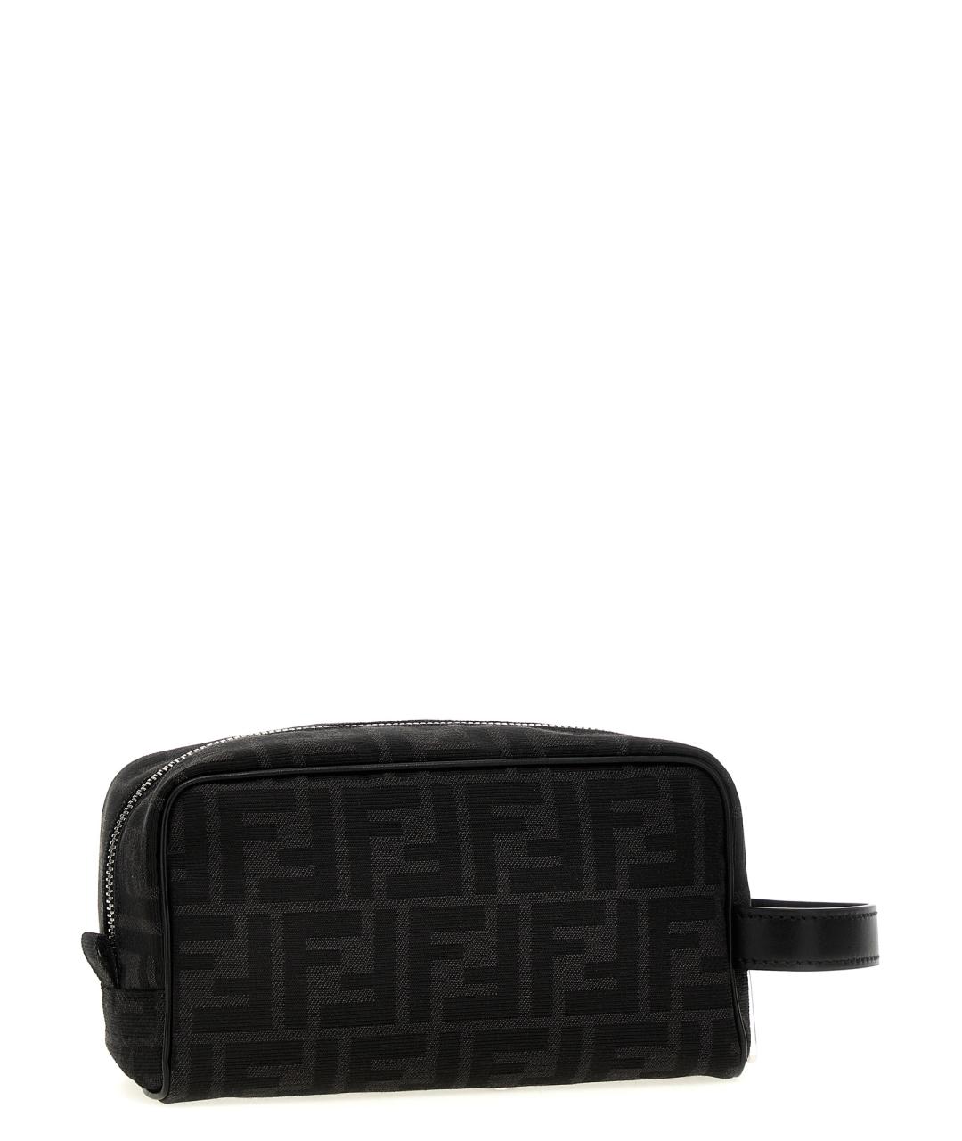 FENDI Черная барсетка, фото 2
